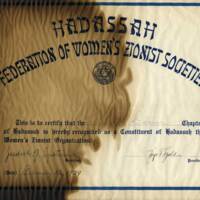 Hadassah Federation of Women's Zionist Societies