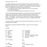 Adas Kodesch Minute Book