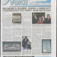 Jewish Voice, March 9, 2001