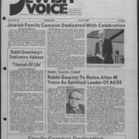 Jewish Voice Vol. 21, No. 18 - June 10, 1988
