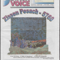 Jewish Voice, April 14, 2000